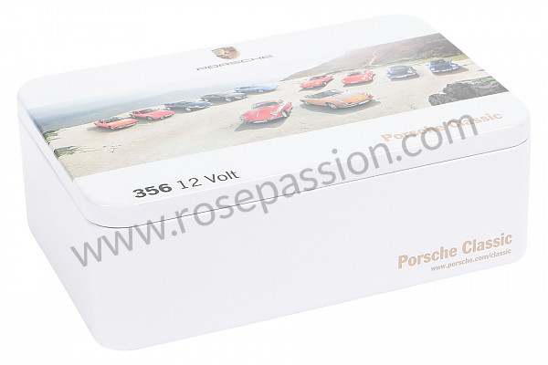 P261543 - Kit bombillas y fusibles para Porsche 356B T6 • 1961 • 1600 super 90 (616 / 7 t6) • Cabrio b t6 • Caja manual de 4 velocidades
