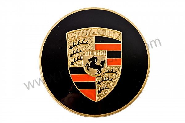 P10101 - Emblem für Porsche 356a • 1958 • 1600 s (616 / 2 t2) • Coupe a t2 • 4-gang-handschaltgetriebe