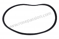 P72165 - Sealing rubber for Porsche 356B T5 • 1959 • 1600 s (616 / 2 t5) • Roadster b t5 • Manual gearbox, 4 speed