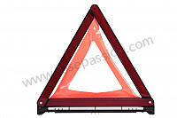 P232250 - Warning triangle for Porsche Cayman / 981C • 2015 • Cayman gts • Pdk gearbox