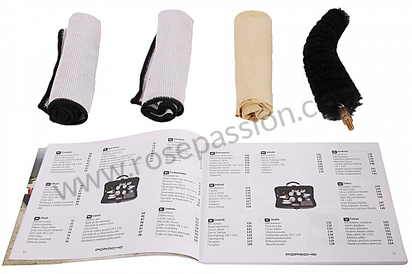 P243813 - Care kit bag  for Porsche 997-2 / 911 Carrera • 2009 • 997 c4s • Targa • Manual gearbox, 6 speed