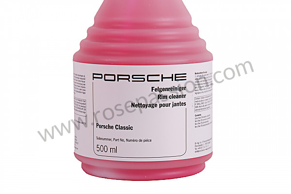 P243819 - 轮辋清洁剂 喷雾瓶 为了 Porsche 