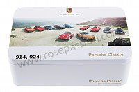 P261555 - Kit bombillas y fusibles para Porsche 914 • 1971 • 914 / 6 • Caja auto