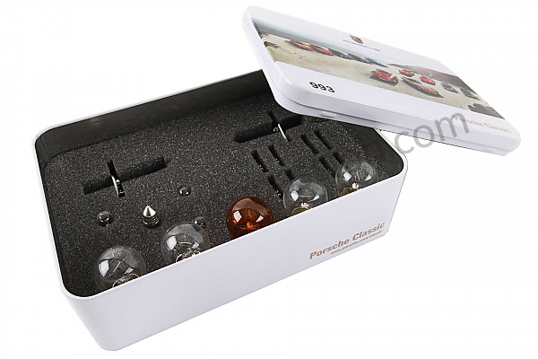 P261562 - Kit bombillas y fusibles para Porsche 993 / 911 Carrera • 1994 • 993 carrera 2 • Cabrio • Caja manual de 6 velocidades