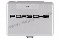 P1036619 - KIT BOMBILLAS Y FUSIBLES DE EMERGENCIA NO XENON para Porsche 996 / 911 Carrera • 2002 • 996 carrera 2 • Targa • Caja manual de 6 velocidades
