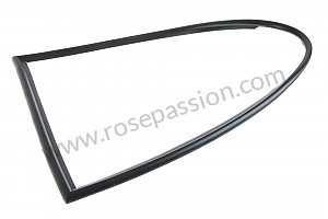 Side window seal for Porsche 356a • 1955 • 1300 (506 / 2) • Coupe a t1 • Manual gearbox, 4 speed