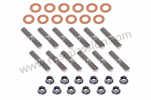 Cylinder head / exhaust stud for Porsche 993 / 911 Carrera • 1995 • 993 rs • Coupe • Manual gearbox, 6 speed