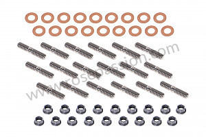 Cylinder head / exhaust stud for Porsche 997-2 / 911 Carrera • 2009 • 997 c4s • Coupe • Manual gearbox, 6 speed