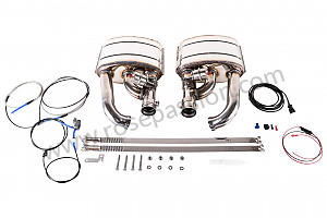 Rear exhaust for Porsche 993 / 911 Carrera • 1995 • 993 rs • Coupe • Manual gearbox, 6 speed