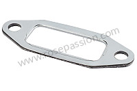 Joint de collecteur d'&eacute;chappement, conception composite m&eacute;tallique am&eacute;lior&eacute;e. pour 356 et 912  (P1039330) pour Porsche