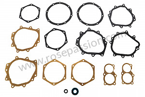 Gearbox gasket and casing for Porsche 356a • 1957 • 1600 s (616 / 2 t2) • Coupe a t2 • Manual gearbox, 4 speed