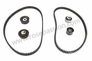 Timing kit ( pulley + belt) for Porsche 924 • 1988 • 924s 2.5 • Coupe • Manual gearbox, 5 speed