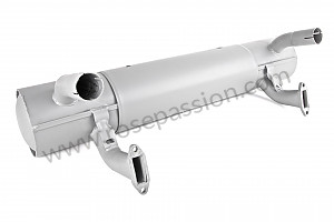 Silencer for Porsche 356a • 1959 • 1600 s (616 / 2 t2) • Cabrio a t2 • Manual gearbox, 4 speed