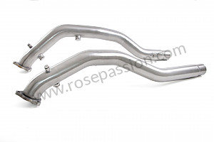 Replacement element for catalytic converter for Porsche 996 / 911 Carrera • 1999 • 996 carrera 2 • Cabrio • Manual gearbox, 6 speed