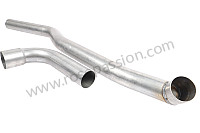 Tube de chauffage de longeron  GAUCHE (P1078648) pour Porsche
