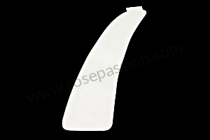 Self-adhesive logo protecting bodywork from flying stones for Porsche Cayman / 987C • 2006 • Cayman s 3.4 • Automatic gearbox