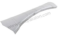 D&eacute;flecteur &eacute;chappement 356b 356c 59-65  (P111733) pour Porsche