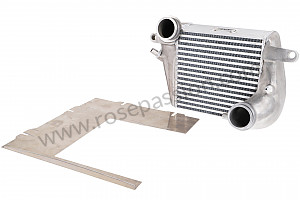 Sports air-air heat exchanger for Porsche 911 Turbo / 911T / GT2 / 965 • 1980 • 3.3 turbo • Coupe • Manual gearbox, 4 speed