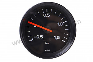 Turbo pressure gauge for Porsche 911 Turbo / 911T / GT2 / 965 • 1982 • 3.3 turbo • Coupe • Manual gearbox, 4 speed
