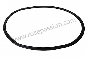 Front / rear bonnet seal for Porsche Boxster / 987-2 • 2012 • Boxster s 3.4 black edition • Cabrio • Pdk gearbox