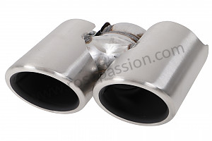 Rear exhaust for Porsche 997-1 / 911 Carrera • 2007 • 997 c4s • Coupe • Automatic gearbox