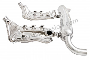 Complete exhaust kit (version with heat exchangers) for Porsche 911 G • 1974 • 2.7 carrera • Coupe • Manual gearbox, 4 speed
