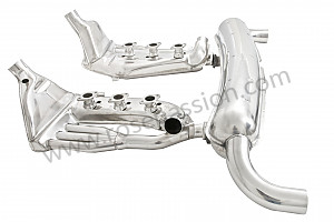 Complete exhaust kit (version with heat exchangers) for Porsche 911 G • 1974 • 2.7 • Coupe • Automatic gearbox