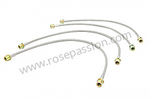 Kit tubo flexible aviación para Porsche Cayenne / 955 / 9PA • 2004 • Cayenne s v8 • Caja manual de 6 velocidades