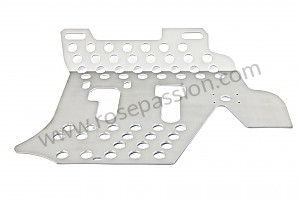 Perforated aluminium floor for pedal assembly and passenger side for Porsche 911 Classic • 1970 • 2.2t • Coupe • Manual gearbox, 5 speed