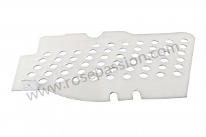 Perforated aluminium floor for pedal assembly and passenger side for Porsche 911 Classic • 1973 • 2.4e • Coupe • Manual gearbox, 5 speed