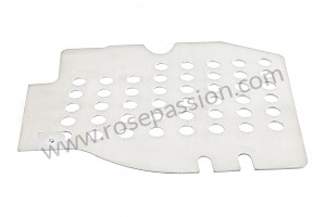 Perforated aluminium floor for pedal assembly and passenger side for Porsche 911 Classic • 1970 • 2.2e • Targa • Manual gearbox, 5 speed