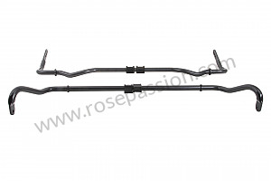 Front + rear adjustable stabilizer bar kit for Porsche 996 / 911 Carrera • 1999 • 996 carrera 2 • Coupe • Manual gearbox, 6 speed