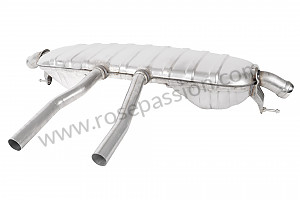 Rear exhaust for Porsche Cayenne / 957 / 9PA1 • 2009 • Cayenne v6 • Manual gearbox, 6 speed