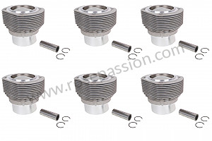 Cylinder pistons / rings for Porsche 911 Classic • 1969 • 2.0e • Coupe • Manual gearbox, 5 speed