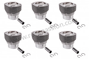 Cylinder pistons / rings for Porsche 911 Classic • 1969 • 2.0s • Targa • Manual gearbox, 5 speed
