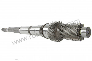 Gearbox pinions and shaft for Porsche 996 / 911 Carrera • 2005 • 996 carrera 2 • Coupe • Manual gearbox, 6 speed