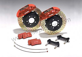 Brembo big brake kit for Porsche 997-2 / 911 Carrera • 2011 • 997 c4 • Targa • Manual gearbox, 6 speed
