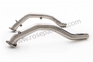 Replacement element for catalytic converter for Porsche 997-1 / 911 Carrera • 2006 • 997 c4 • Coupe • Automatic gearbox