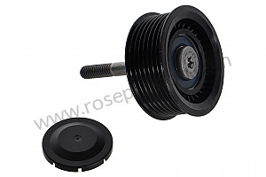 Service belt pulley for Porsche Cayenne / 957 / 9PA1 • 2009 • Cayenne s v8 • Manual gearbox, 6 speed