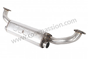 Rear exhaust for Porsche 997-2 / 911 Carrera • 2012 • 997 c4 gts • Coupe • Manual gearbox, 6 speed