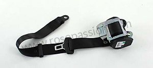 Seat belt for Porsche 997 Turbo / 997T2 / 911 Turbo / GT2 RS • 2013 • 997 turbo • Cabrio • Pdk gearbox
