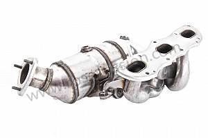 Catalytic converter for Porsche Boxster / 987-2 • 2010 • Boxster s 3.4 • Cabrio • Pdk gearbox