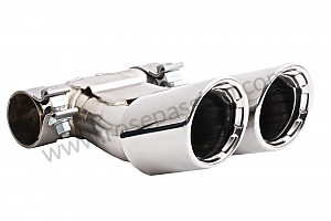 Rear exhaust for Porsche Cayman / 987C2 • 2012 • Cayman r • Manual gearbox, 6 speed