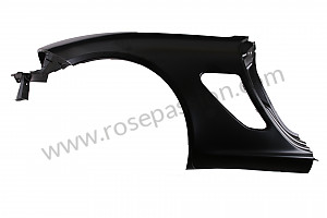 Rear wing and side panel for Porsche Boxster / 987-2 • 2009 • Boxster s 3.4 • Cabrio • Pdk gearbox