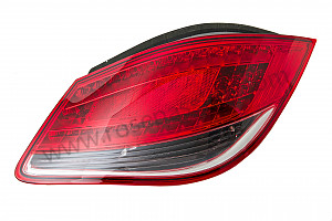 Fanale posteriore e fanalino targa per Porsche Cayman / 987C2 • 2010 • Cayman 2.9 • Cambio pdk