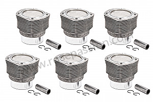 Cylinder pistons / rings for Porsche 911 Classic • 1972 • 2.4e • Coupe • Manual gearbox, 5 speed