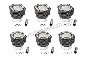 Cylinder pistons / rings for Porsche 911 Classic • 1972 • 2.4s • Coupe • Manual gearbox, 5 speed