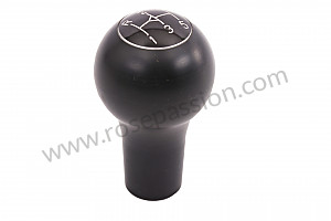 Gear lever knob and trim for Porsche 914 • 1971 • 914 / 4 1.7 • Manual gearbox, 5 speed