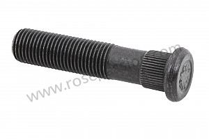 Single bolt-on track widener - wheel stud for Porsche 924 • 1985 • 924 2.0 • Coupe • Manual gearbox, 5 speed