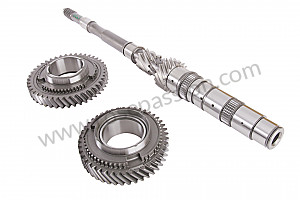 Gearbox pinions and shaft for Porsche 997-1 / 911 Carrera • 2005 • 997 c2 • Cabrio • Manual gearbox, 6 speed